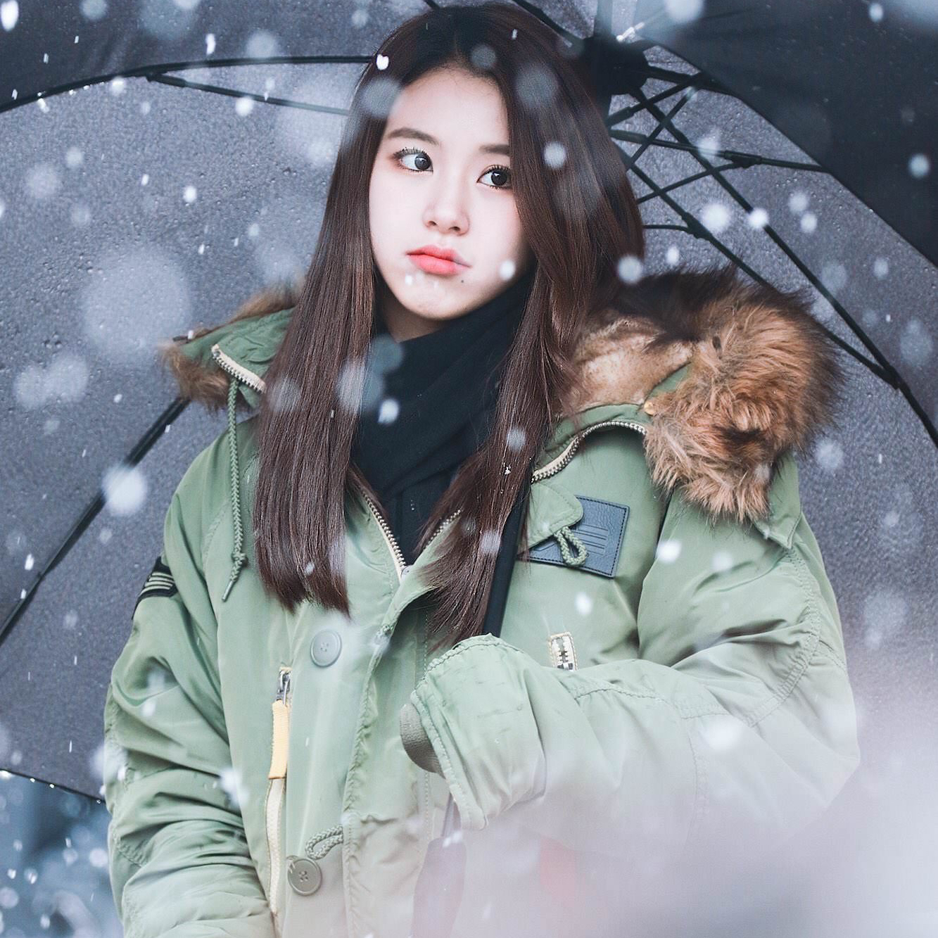 A moment captured by TWICE's fan