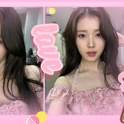 Behind-the-scenes cut of IU