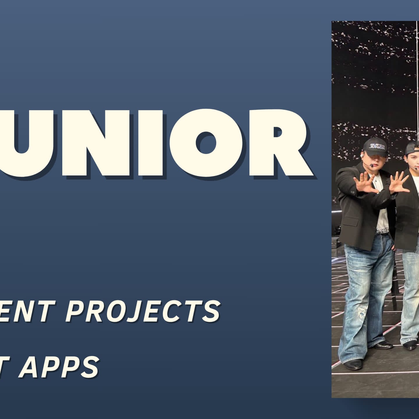 Potret di balik layar Super Junior