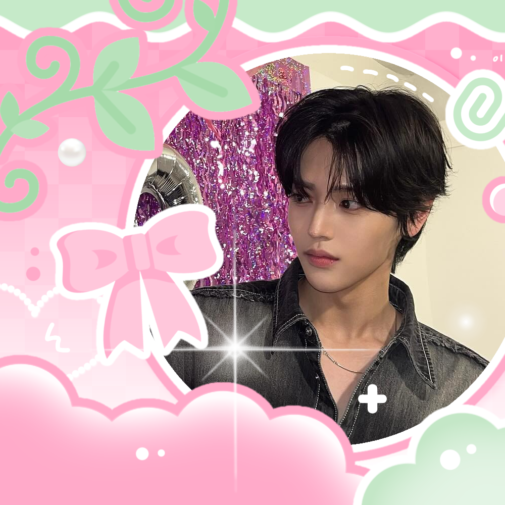 A moment captured by Jang Haneum's fan