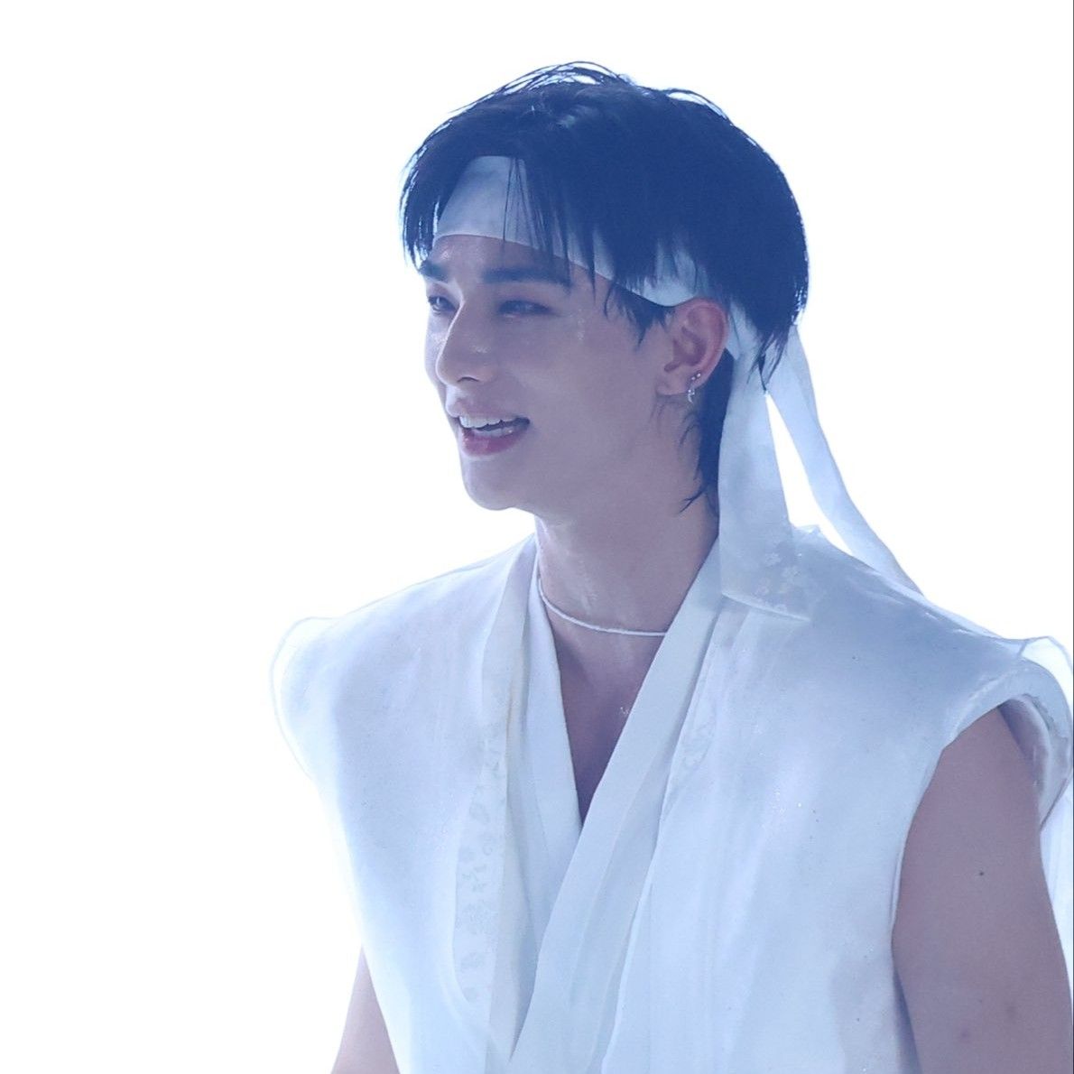 A moment captured by Hyunjin (Stray Kids)'s fan