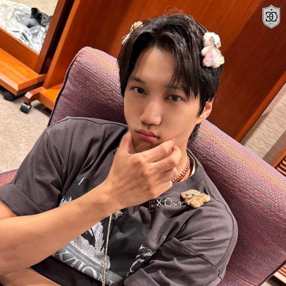A moment captured by Kai (EXO)'s fan