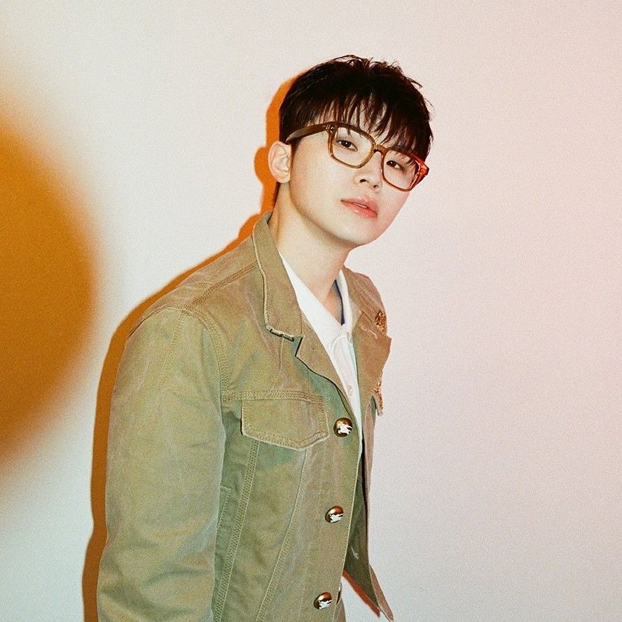 Recent activity shot of Woozi (SEVENTEEN)