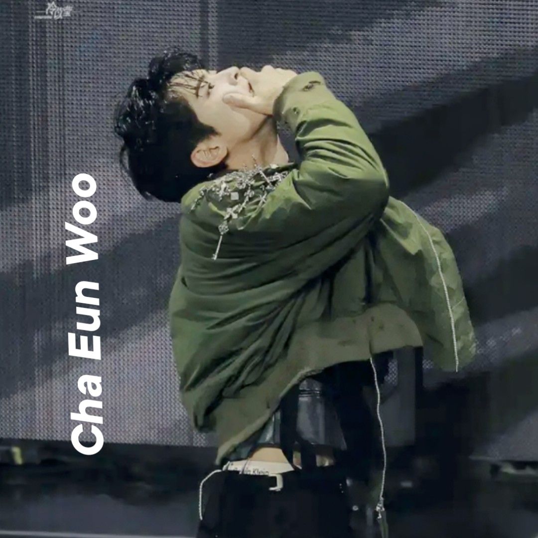 Recent activity shot of Eunwoo (ASTRO)