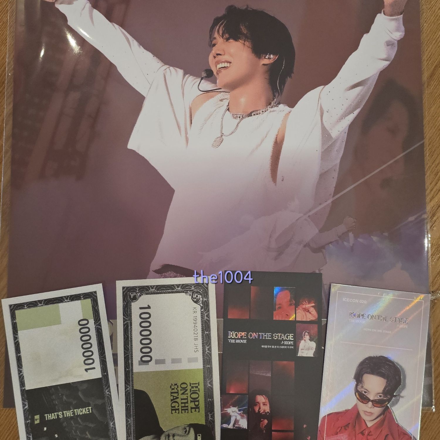 A moment captured by j-hope (BTS)'s fan