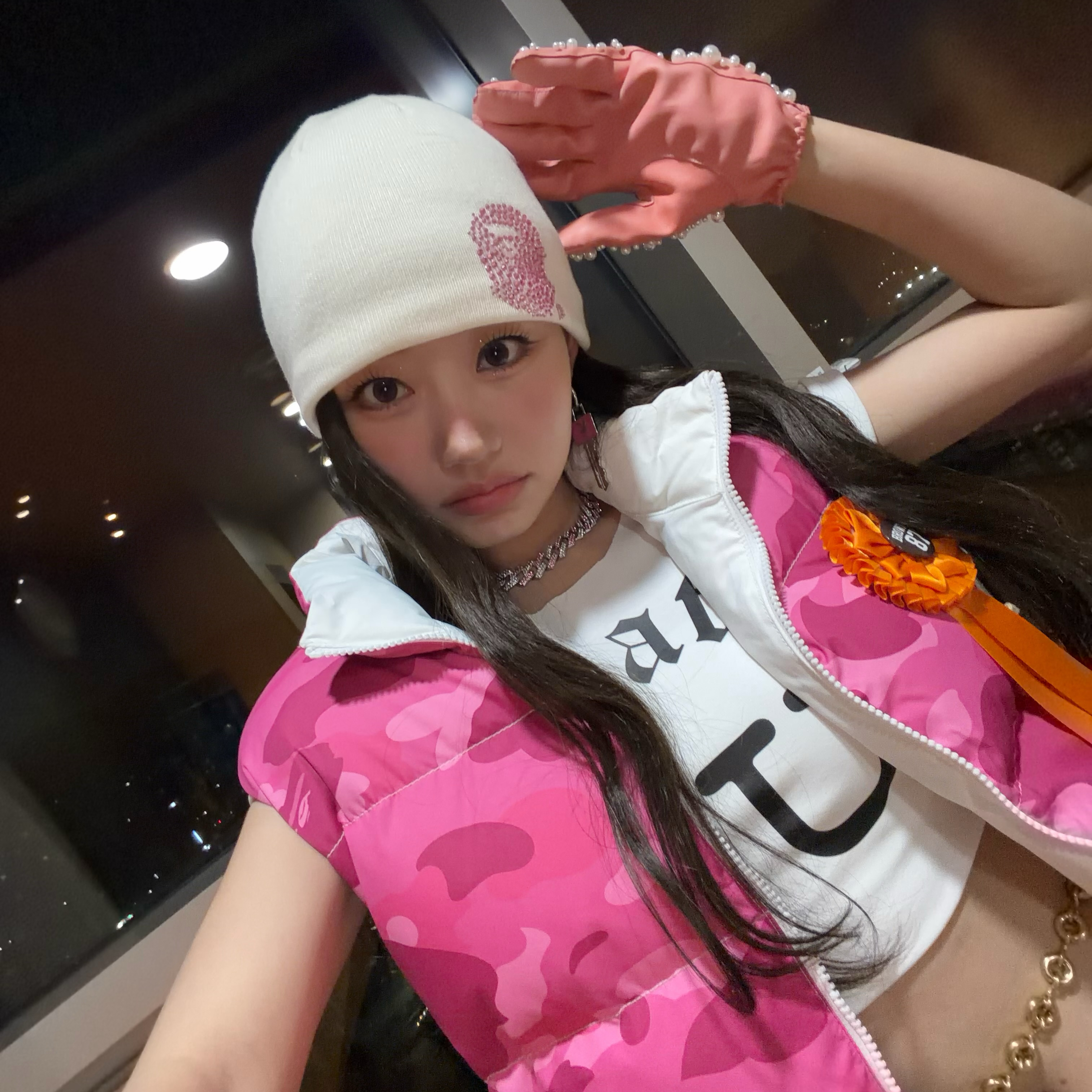 Julie (KISS OF LIFE)粉丝拍下的瞬间