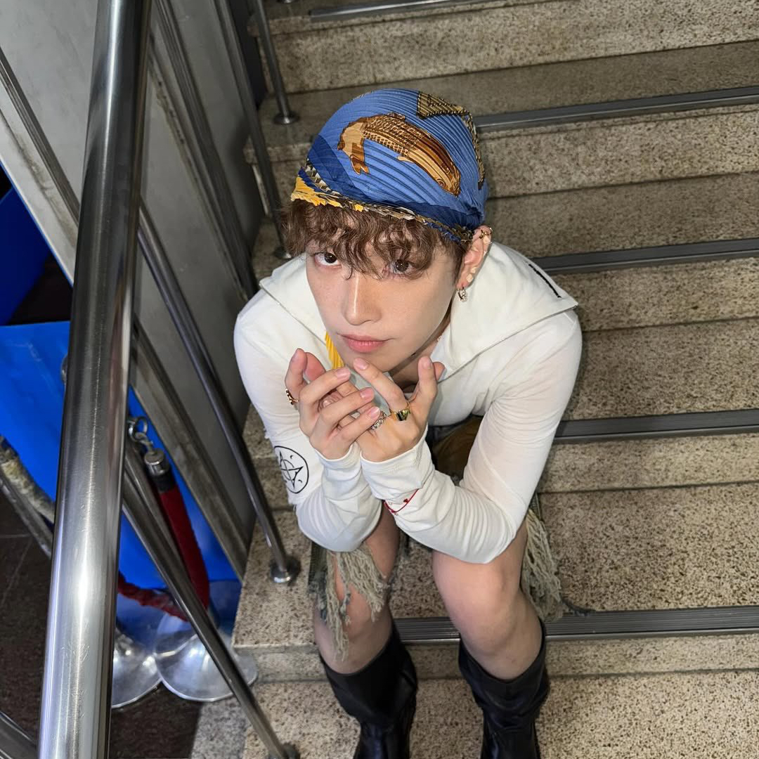 Behind-the-scenes cut of Hongjoong (ATEEZ)