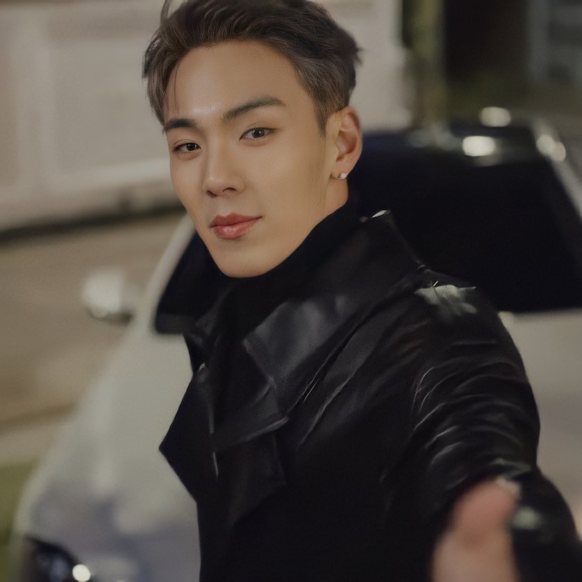 Recent activity shot of Shownu (MONSTA X)