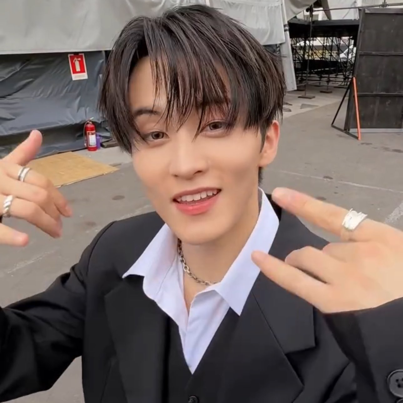 Recent activity shot of Mark (NCT 127, NCT DREAM)