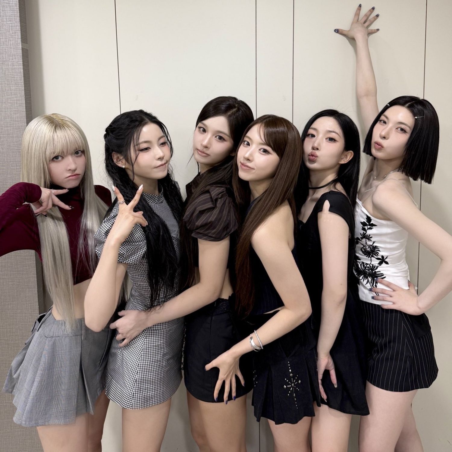 Recent activity shot of NMIXX