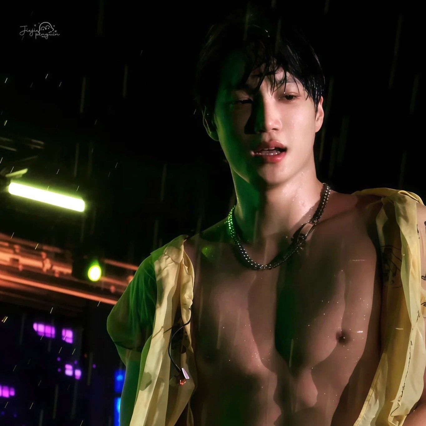 Recent activity shot of Kai (EXO)