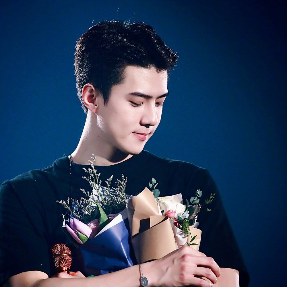 Behind-the-scenes cut of Sehun (EXO)
