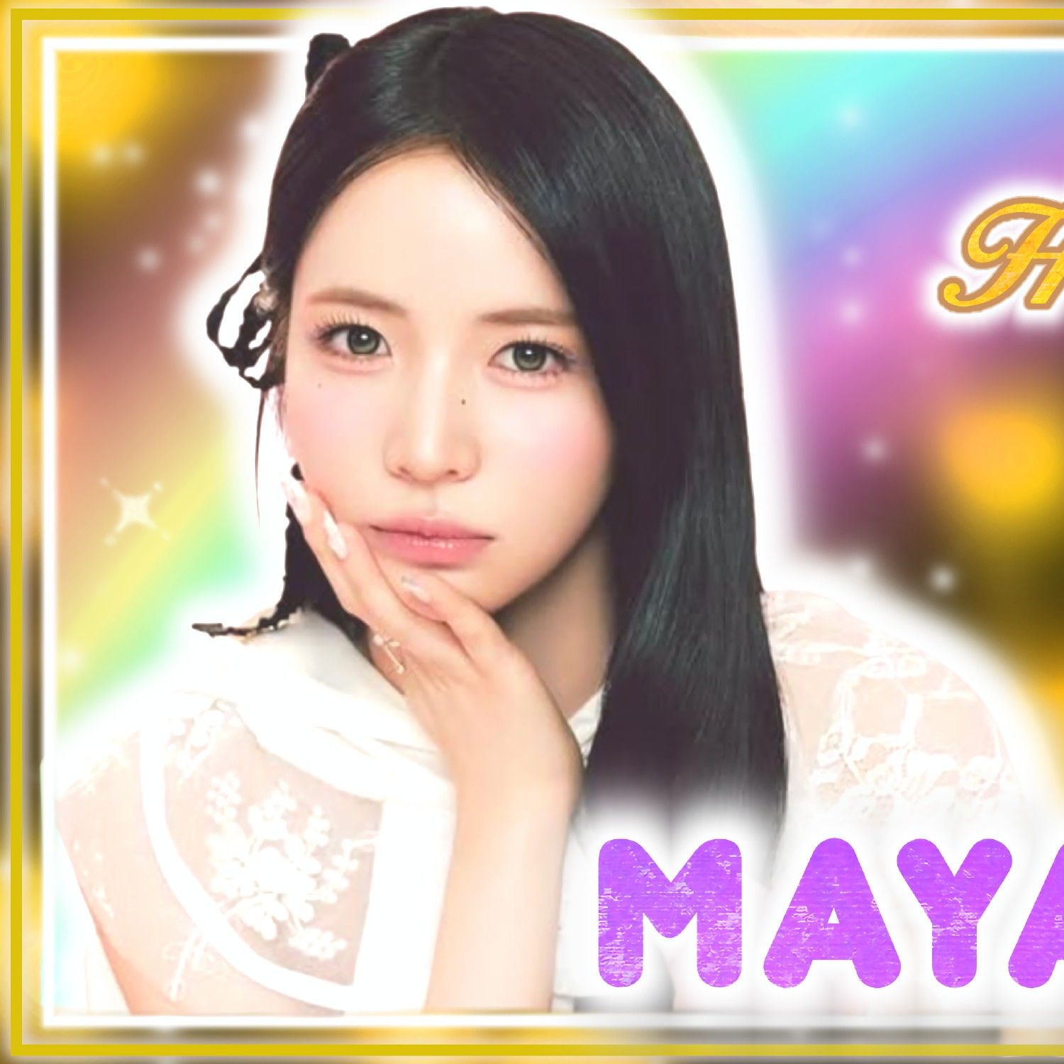 Recent activity shot of Maya (NiziU)