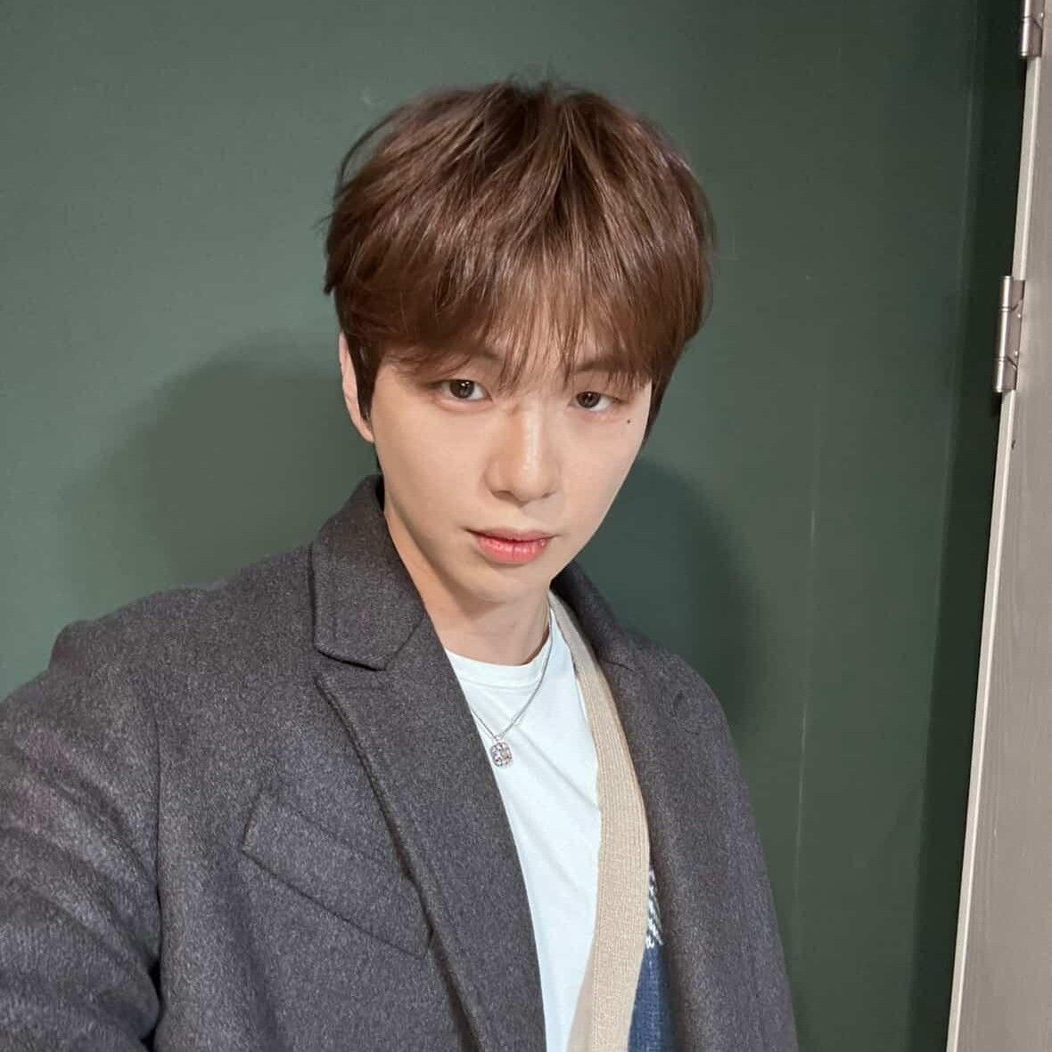 A moment captured by Kang Daniel's fan