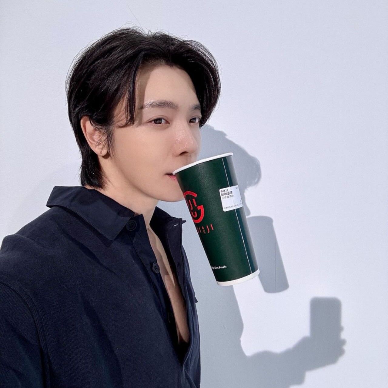 Recent activity shot of Donghae (Super Junior)