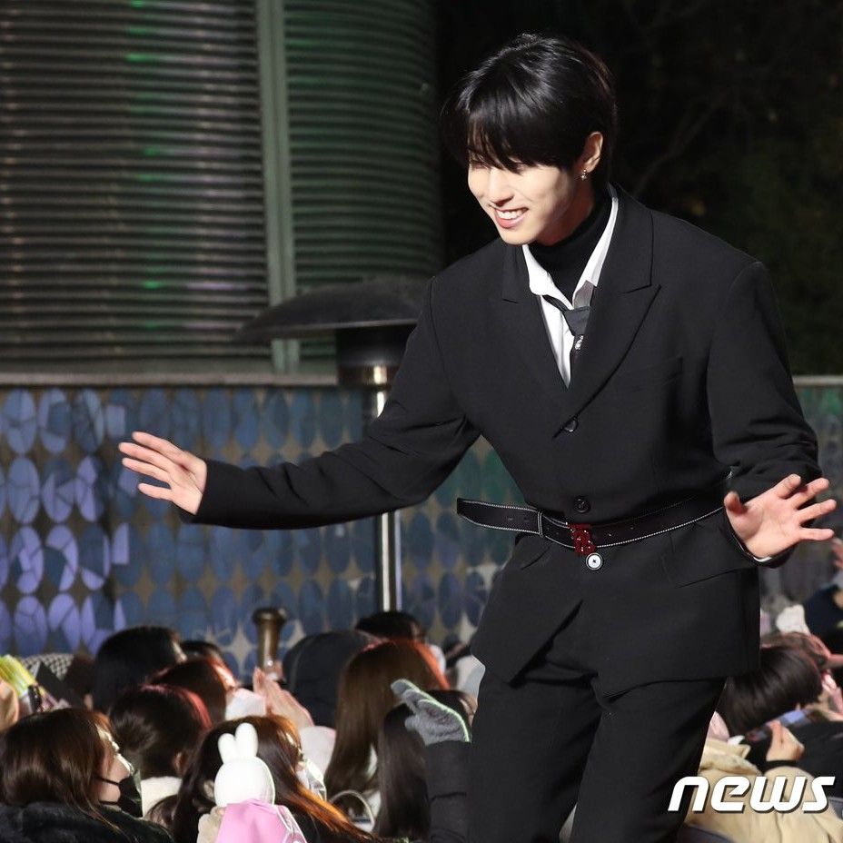 Recent activity shot of HAN (Stray Kids)