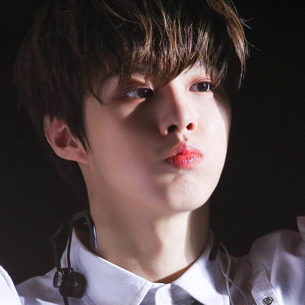 A moment captured by Kim Wooseok's fan