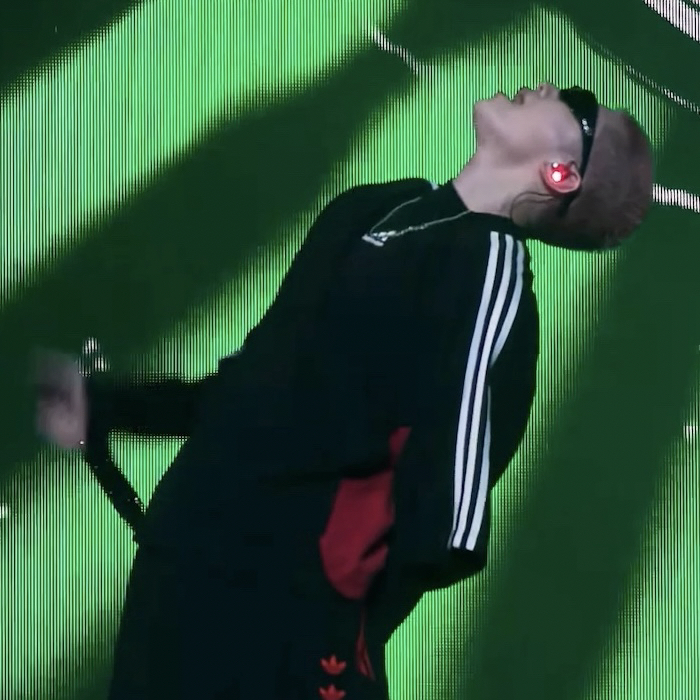 A moment captured by Woozi (SEVENTEEN)'s fan