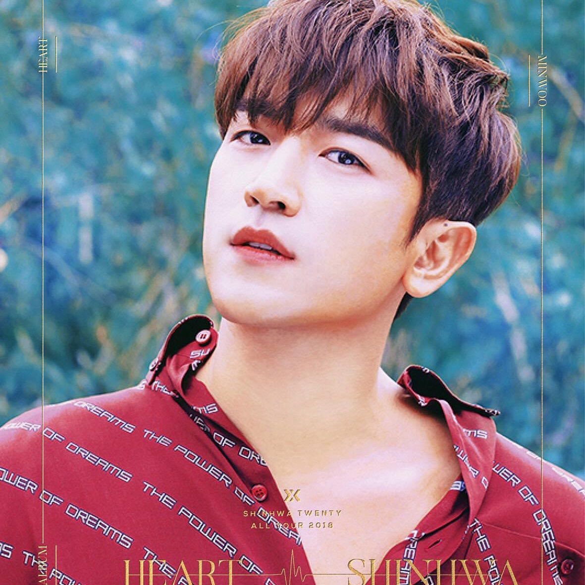 Recent activity shot of Lee Minwoo (SHINHWA)