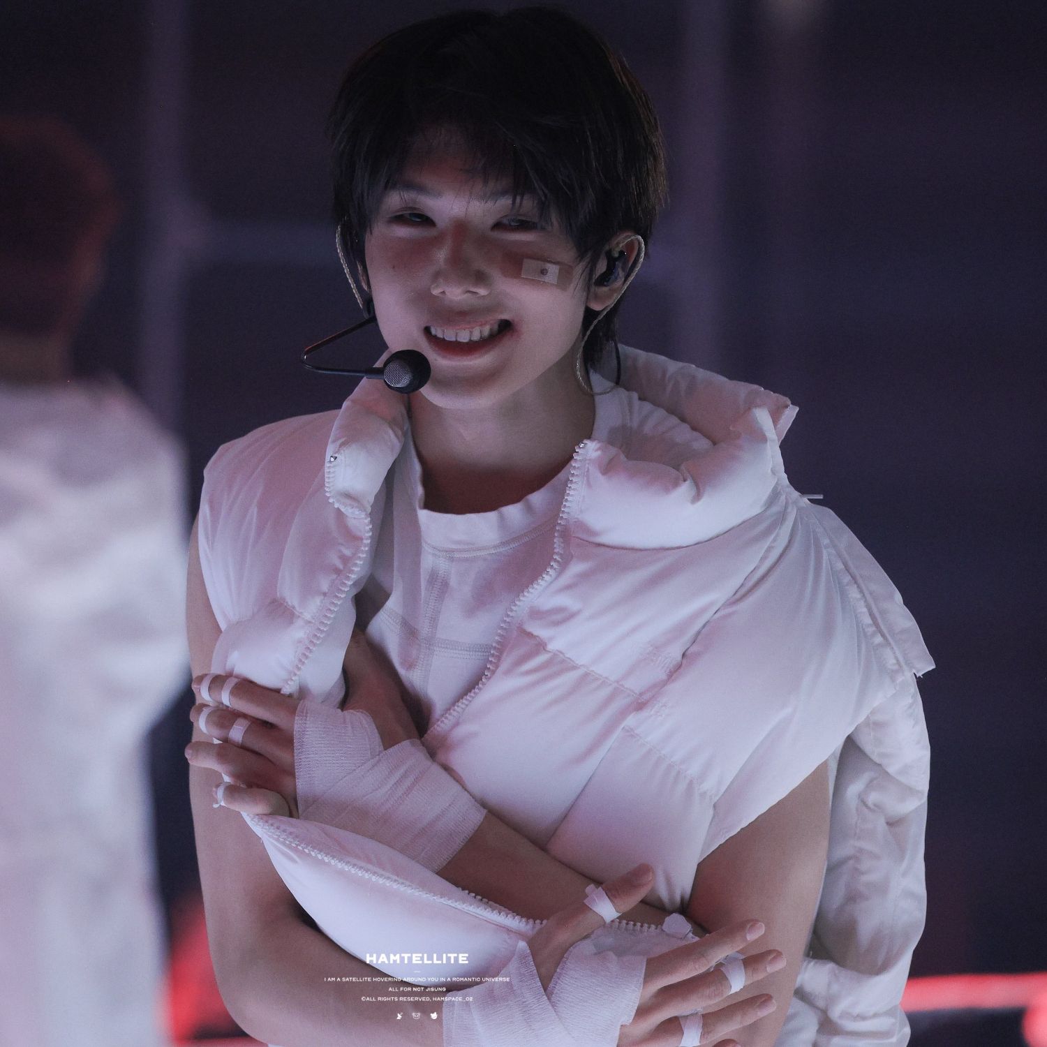 A moment captured by Jisung (NCT DREAM)'s fan