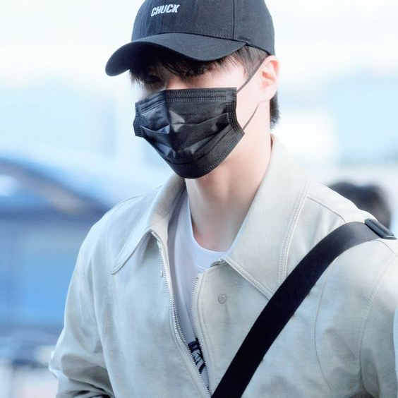 Recent activity shot of Moonbin (ASTRO)