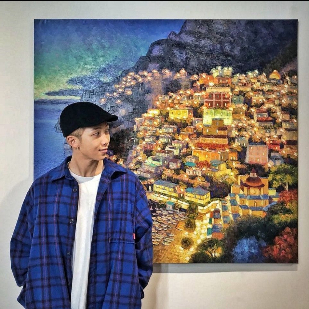 RM (BTS)の舞台裏ショット