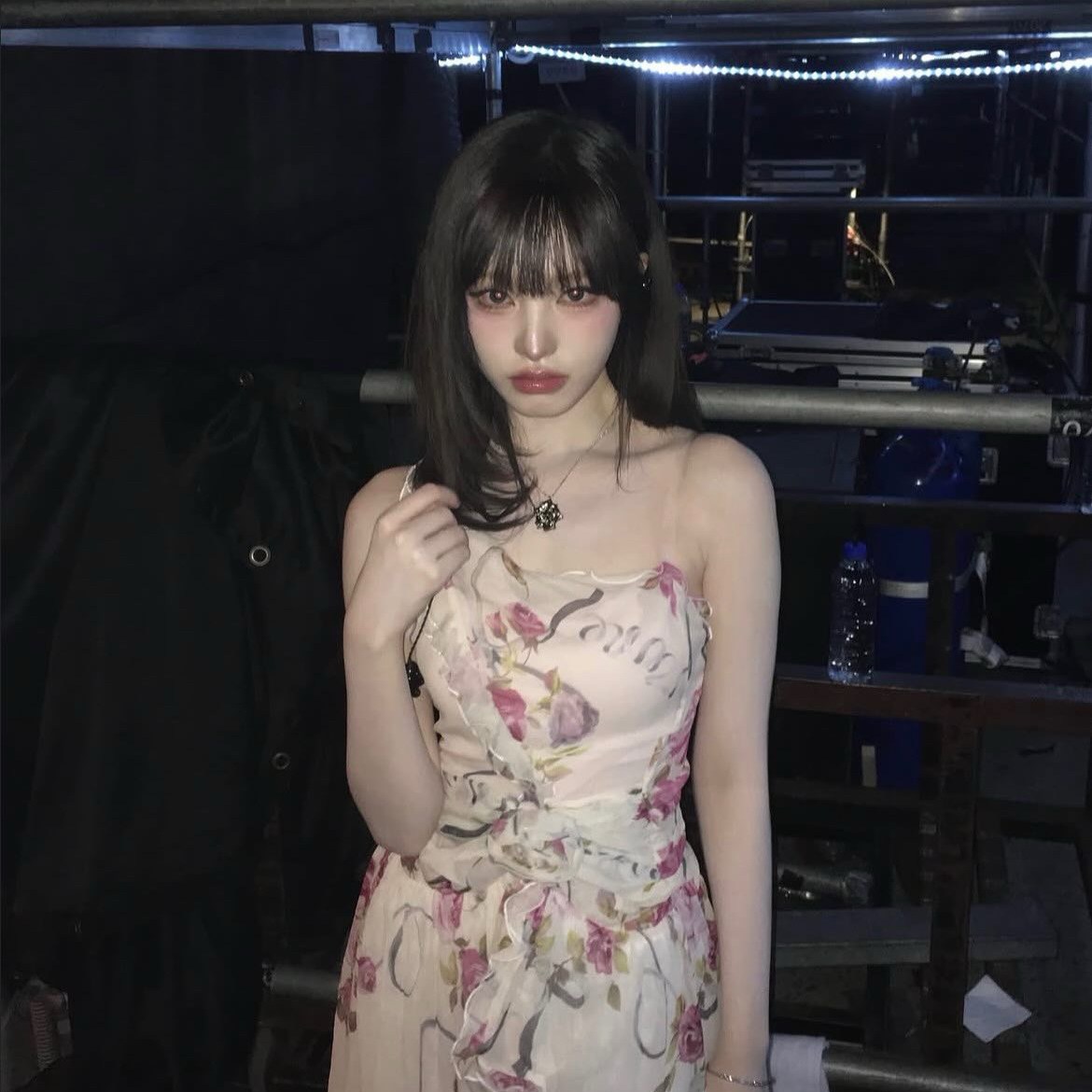 A moment captured by LIZ (IVE)'s fan