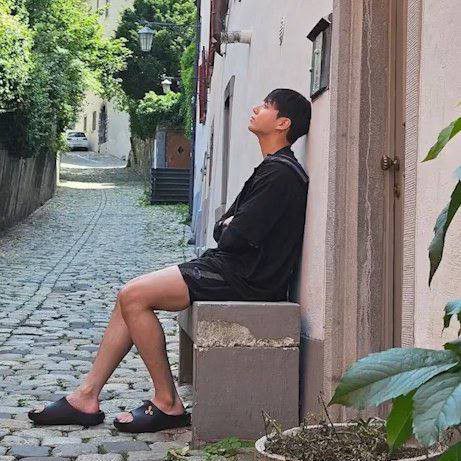 Recent activity shot of Jungkook (BTS)