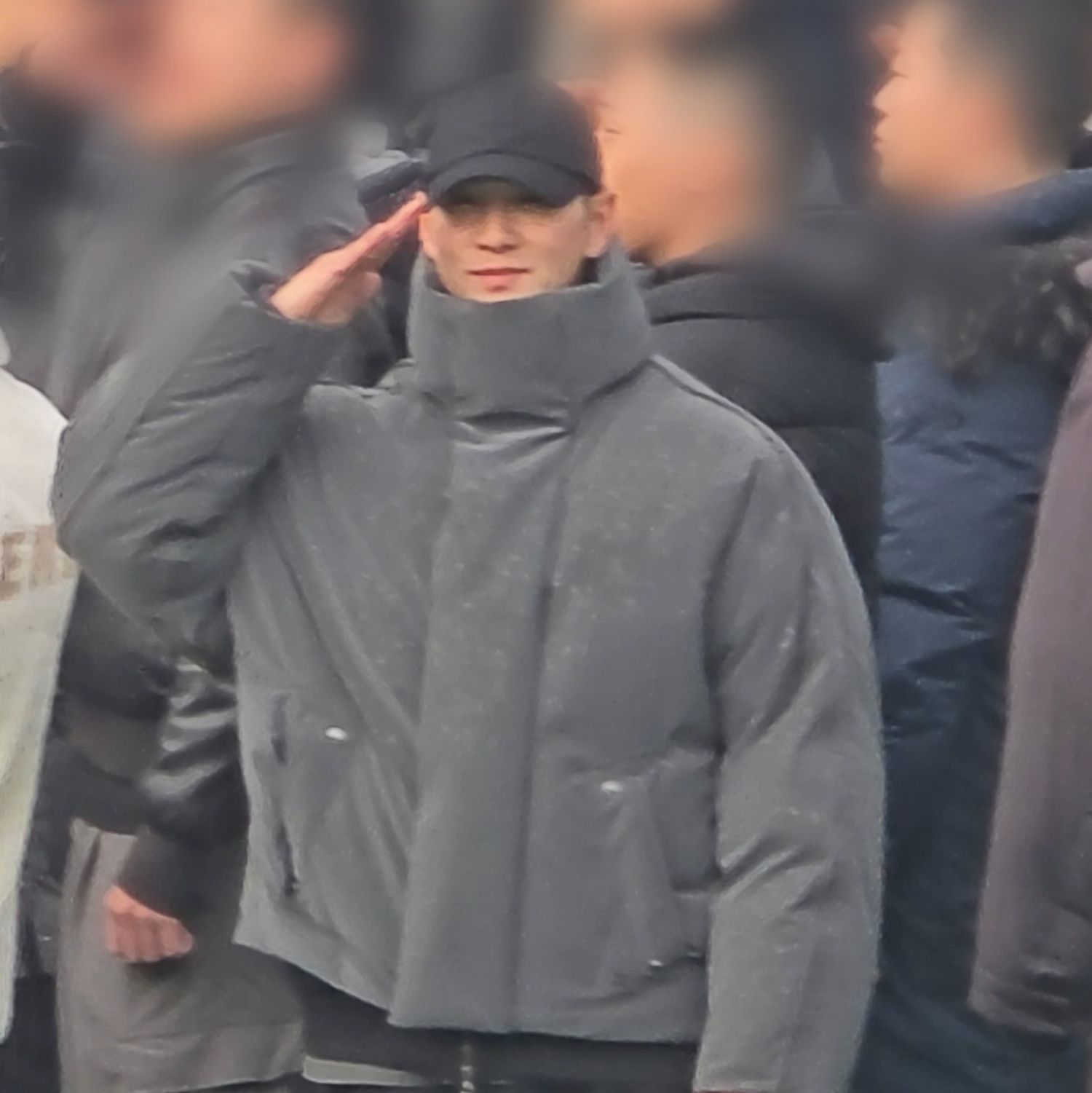 A moment captured by Baekho's fan