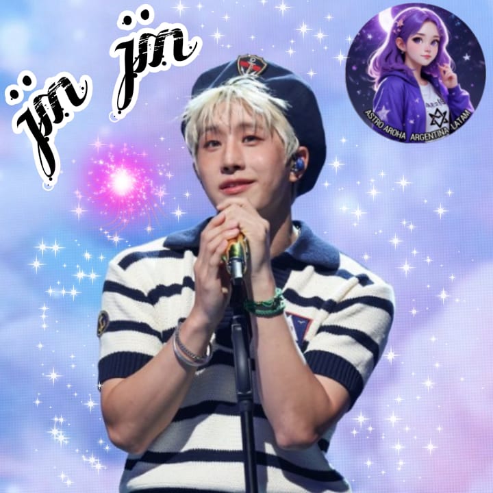 A moment captured by Jinjin (ASTRO)'s fan