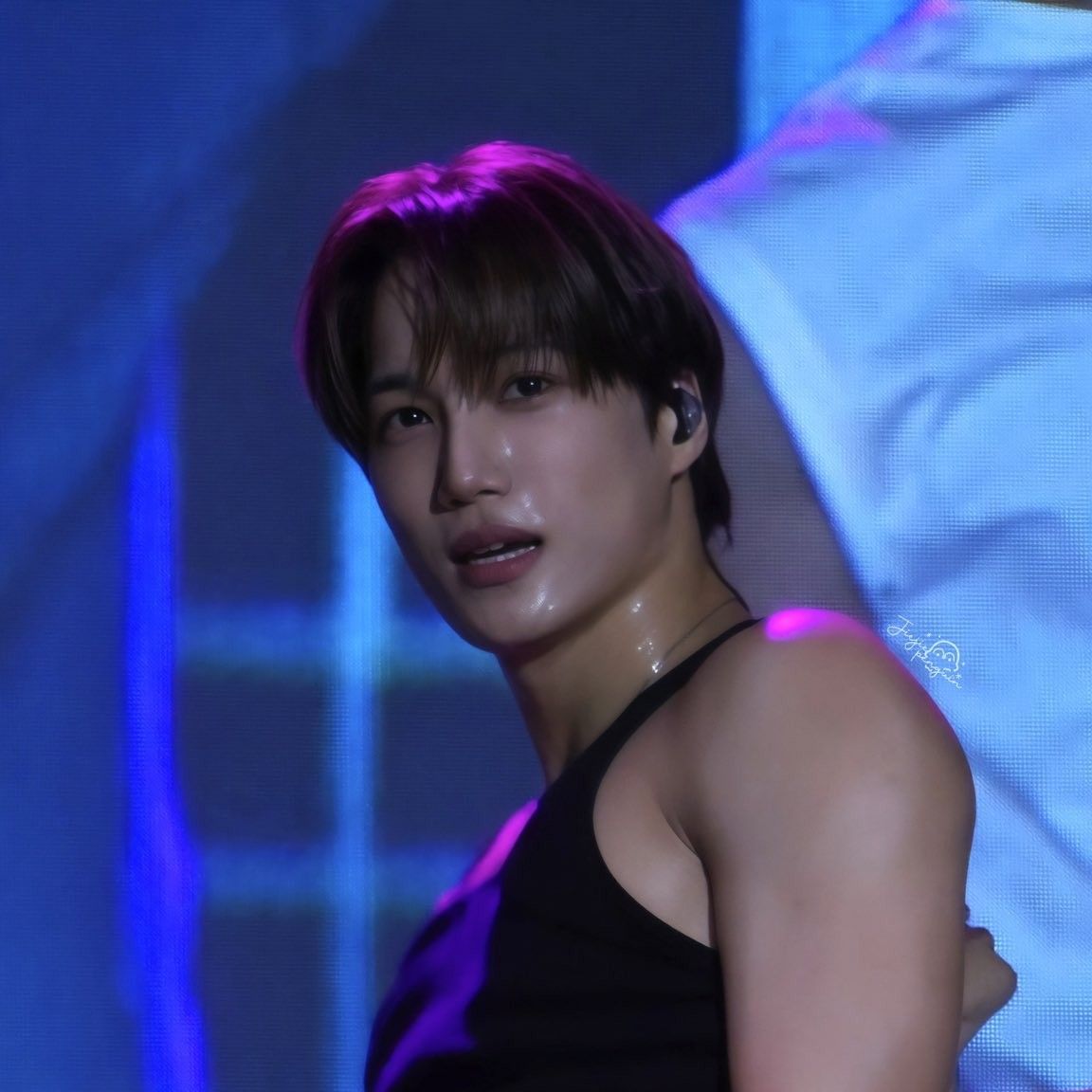 Recent activity shot of Kai (EXO)