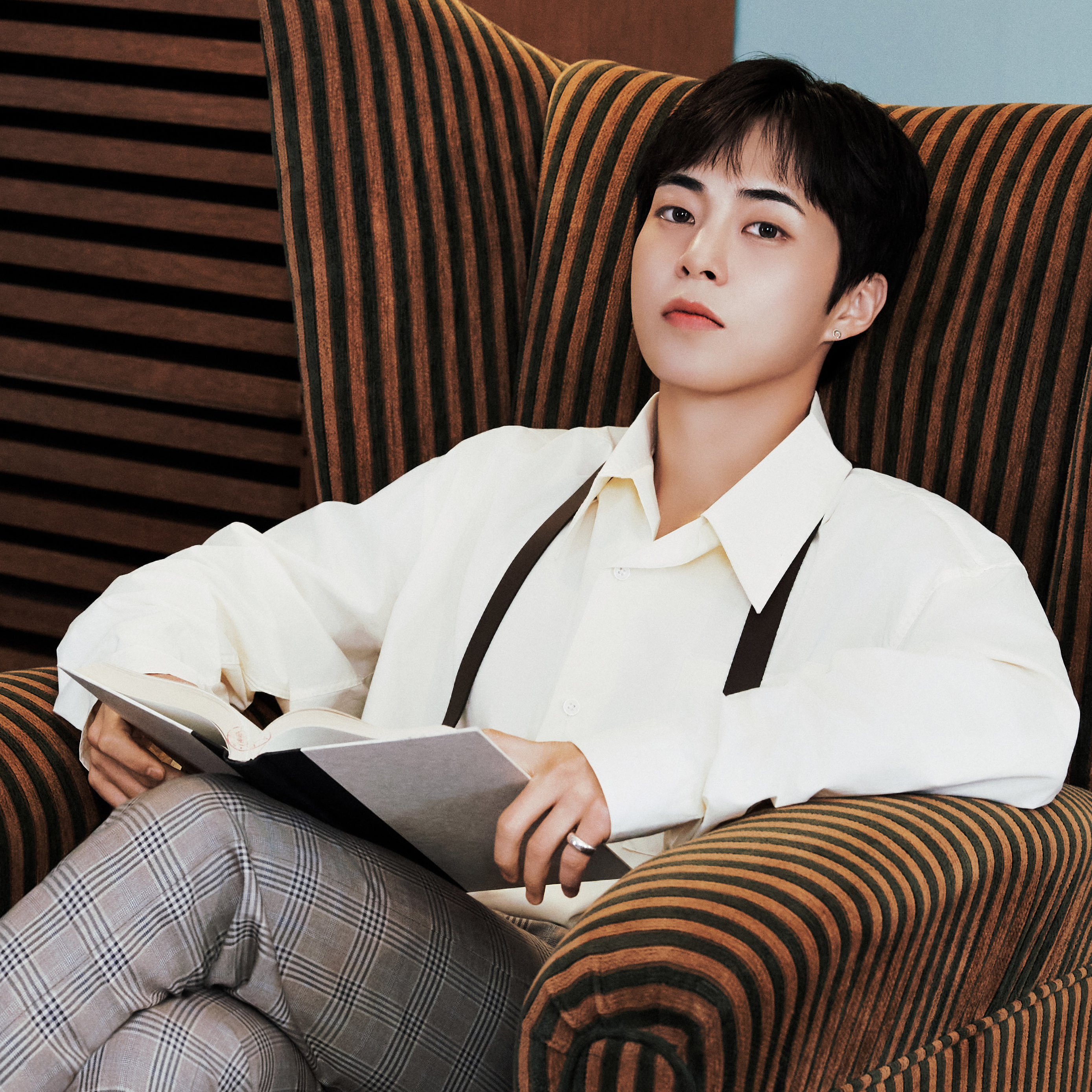 A moment captured by Xiumin (EXO)'s fan