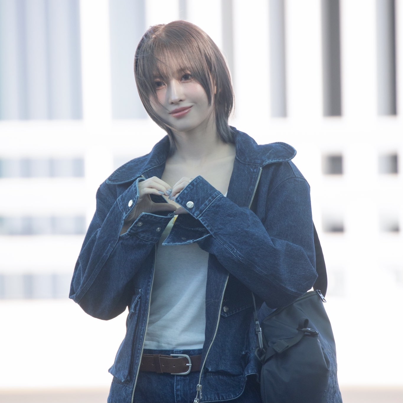 A moment captured by Momo (TWICE)'s fan