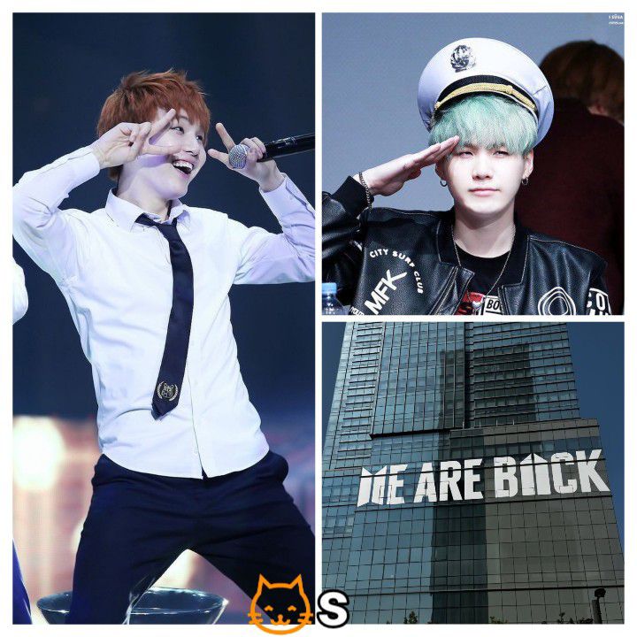 Recent activity shot of SUGA (BTS)