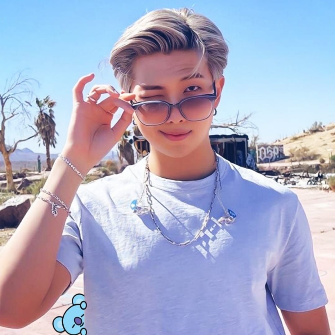 A moment captured by RM (BTS)'s fan