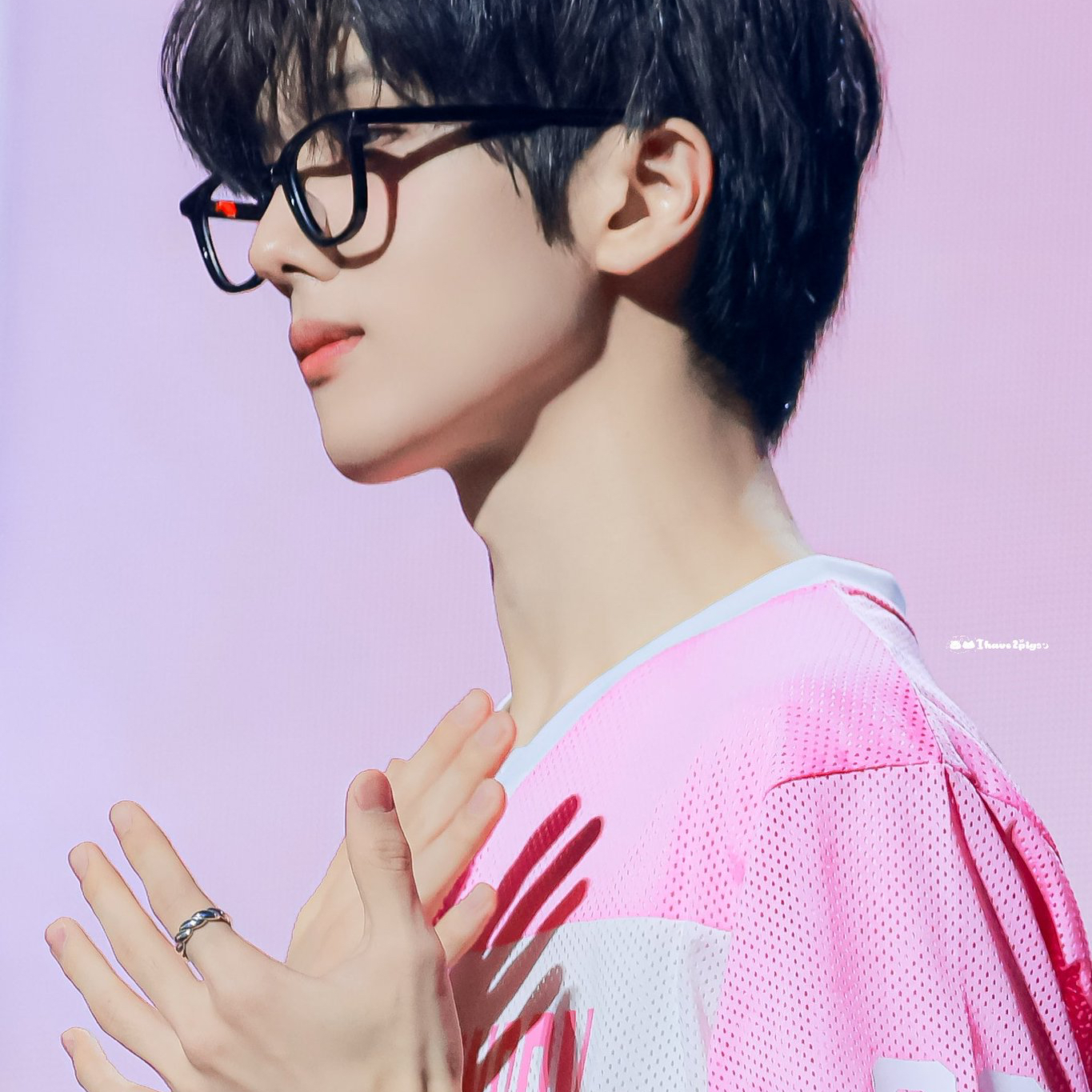 A moment captured by Jisung (NCT DREAM)'s fan