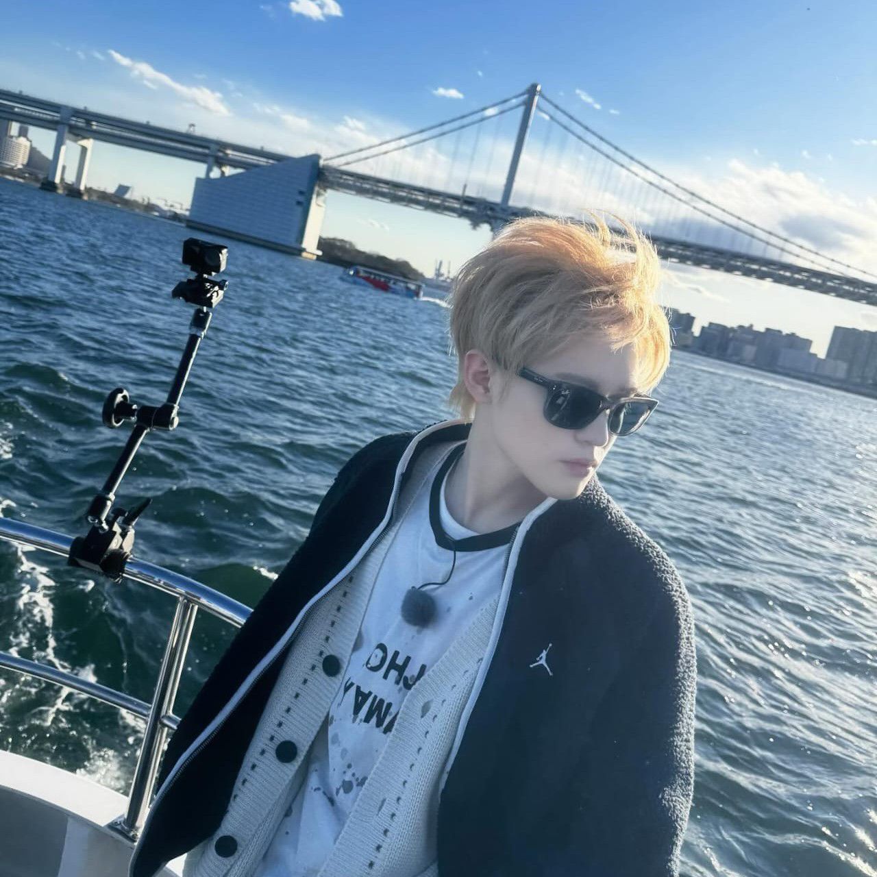 Recent activity shot of Chenle (NCT DREAM)