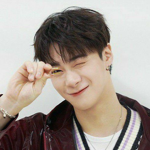 Recent activity shot of Moonbin (ASTRO)