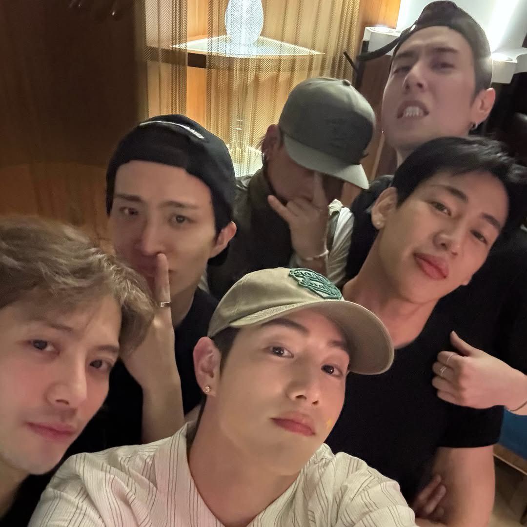 GOT7の舞台裏ショット