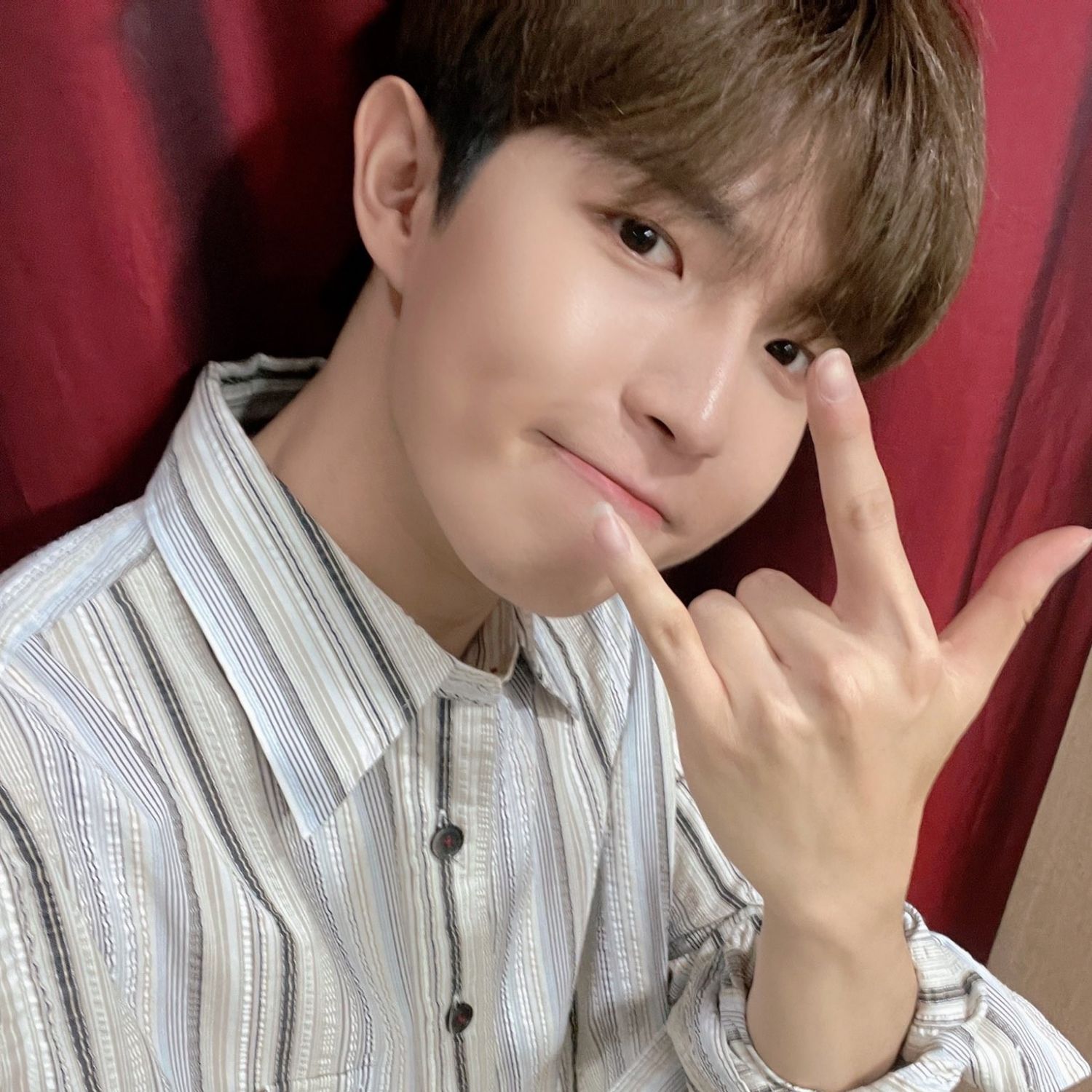 Recent activity shot of Kim Jaehwan