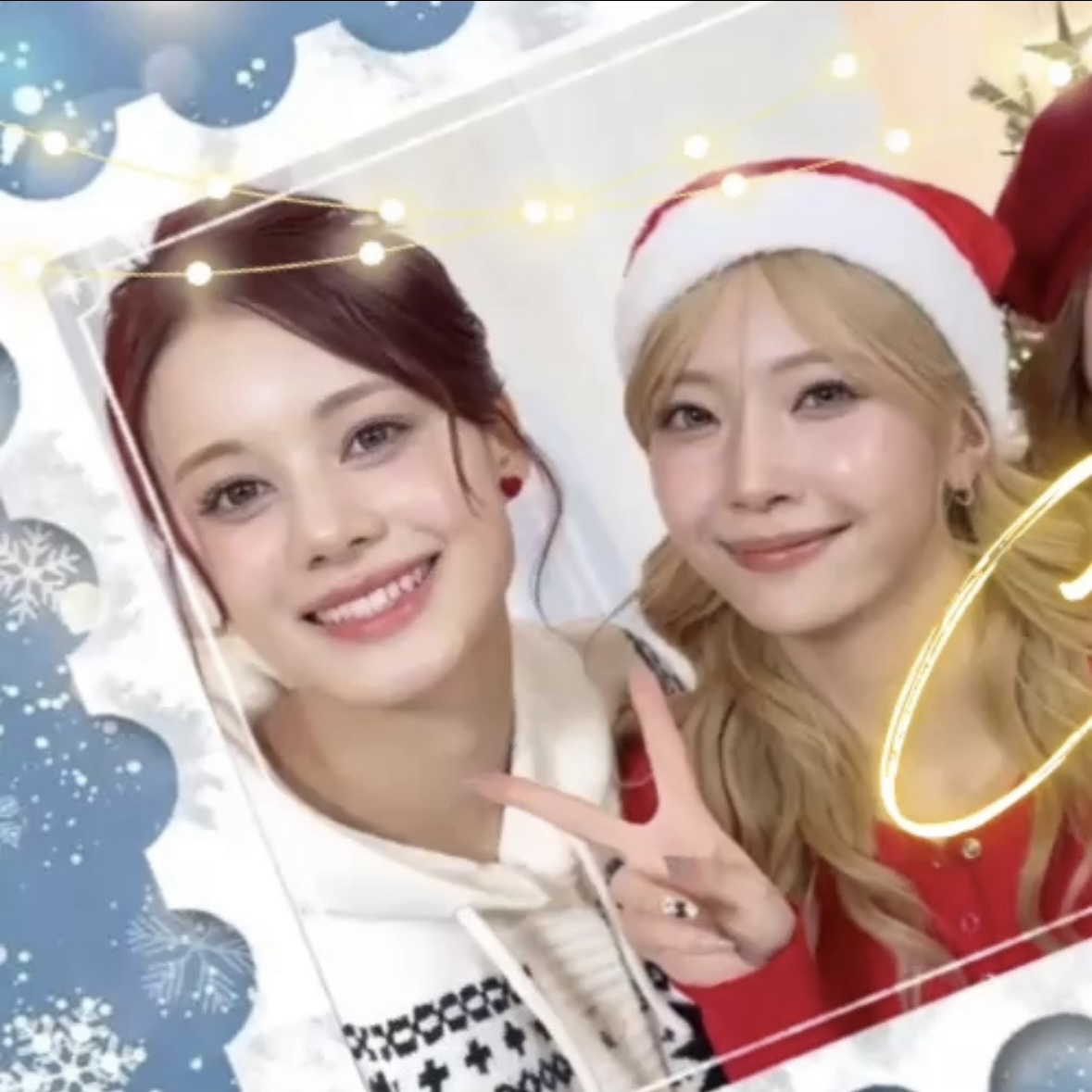 Behind-the-scenes cut of Nina (NiziU)