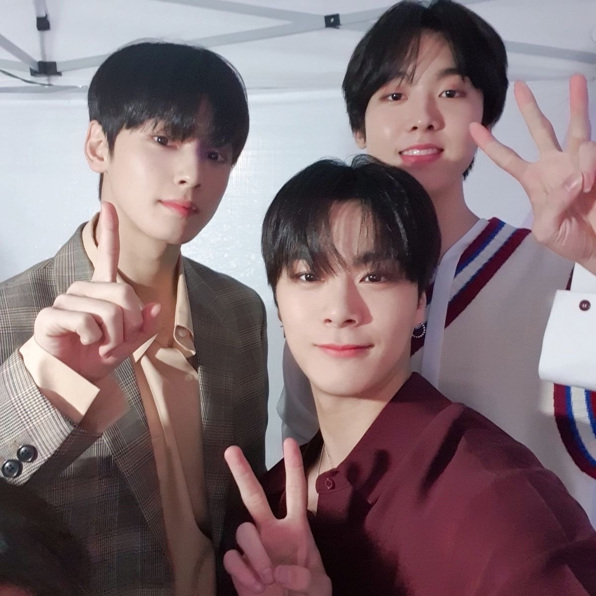 A moment captured by ASTRO's fan