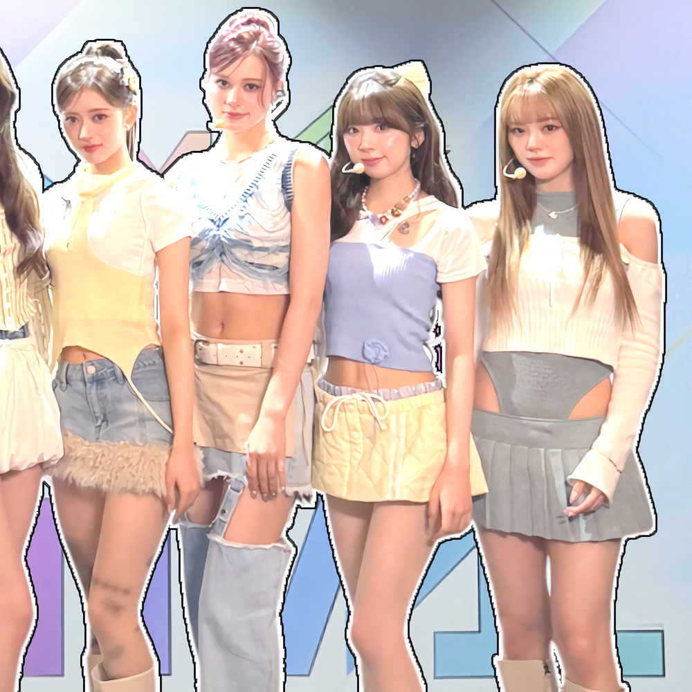 NiziU의 비하인드 컷