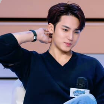 A moment captured by Mingyu (SEVENTEEN)'s fan