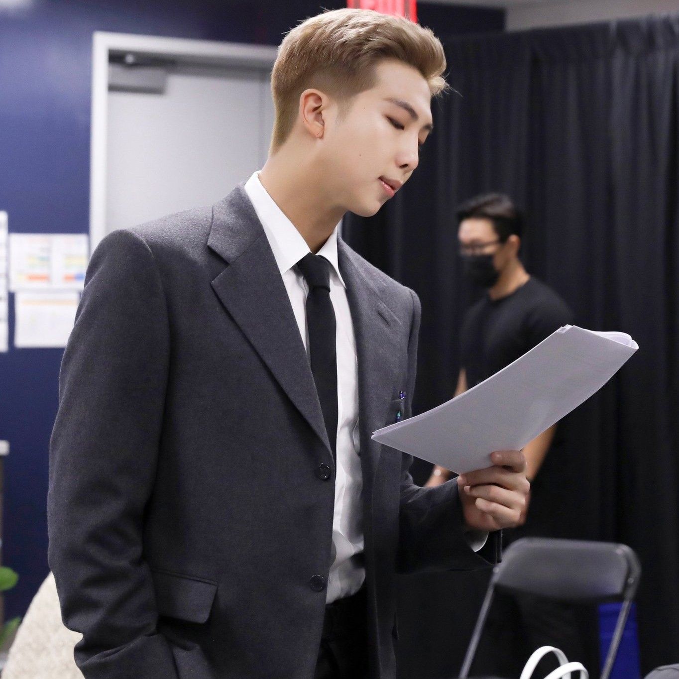 Recent activity shot of RM (BTS)