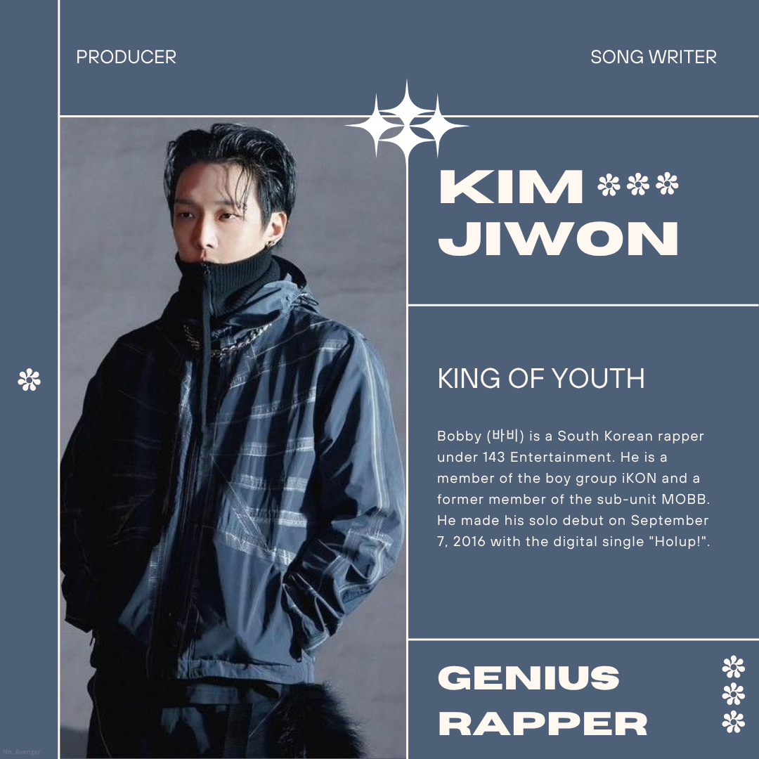 Recent activity shot of BOBBY (iKON)