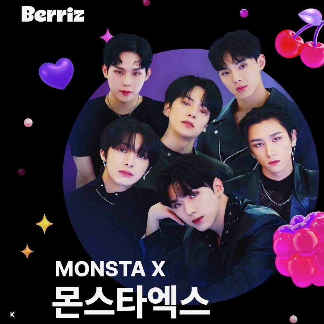 Recent activity shot of MONSTA X