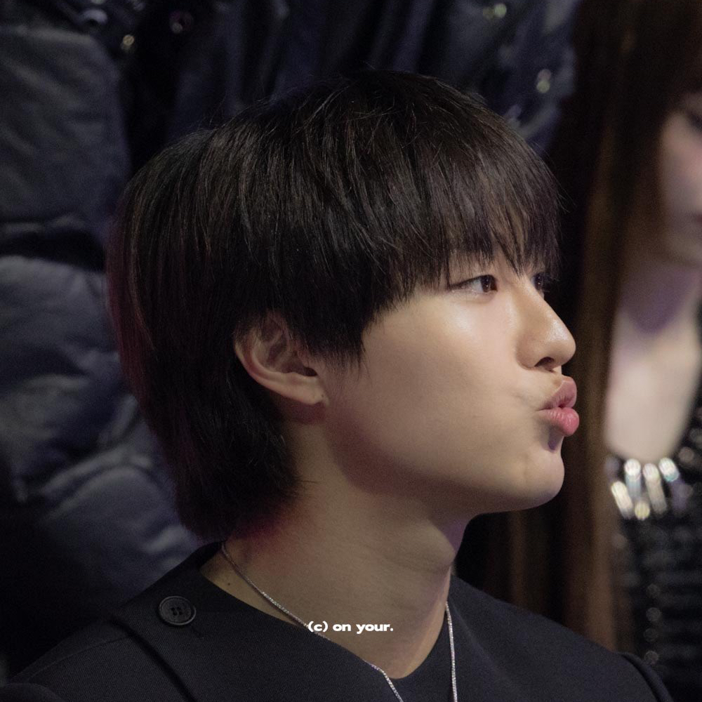 A moment captured by WOODZ's fan