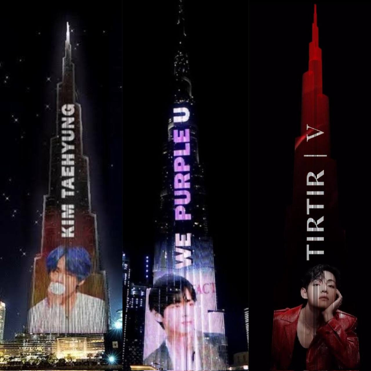 Momen yang diabadikan oleh penggemar V (BTS)