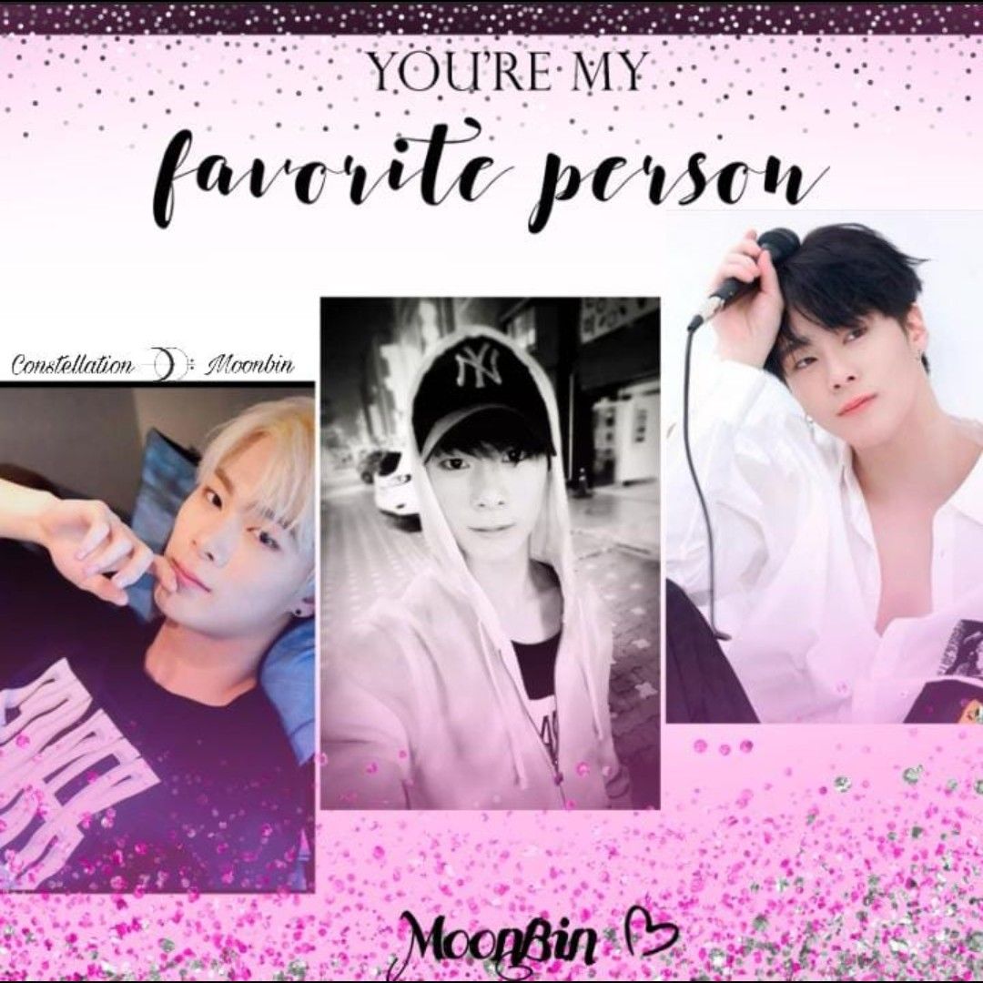 Recent activity shot of Moonbin (ASTRO)